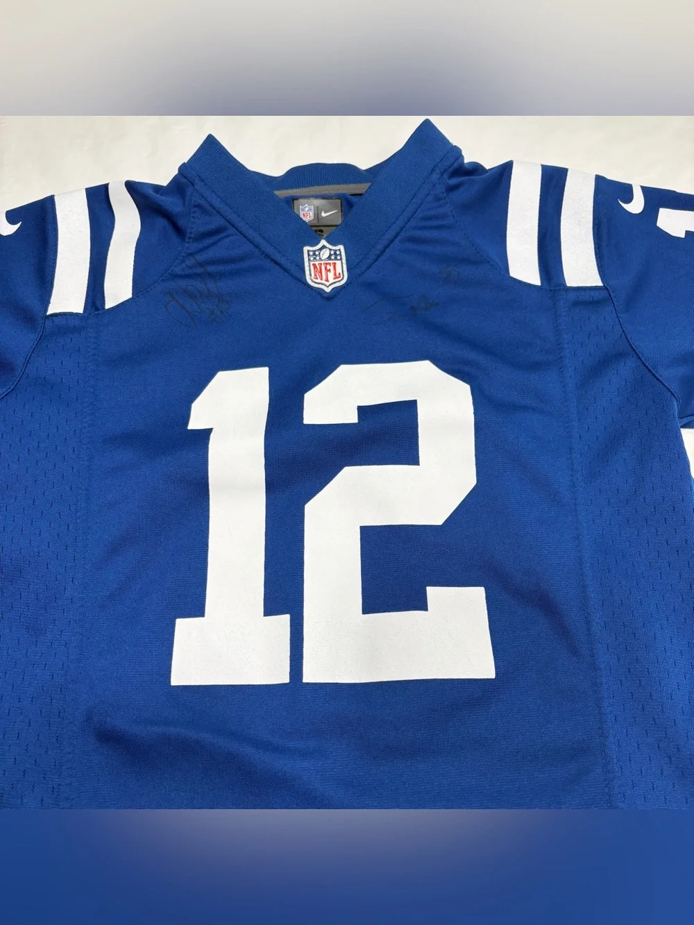 Nike Indianapolis Colts Andrew Luck #12 Jersey Youth Boys Small 8 Signed Unknown